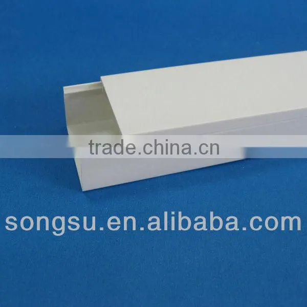 High Quality PVC Cable Trunking Wiring Casings 40x30mm