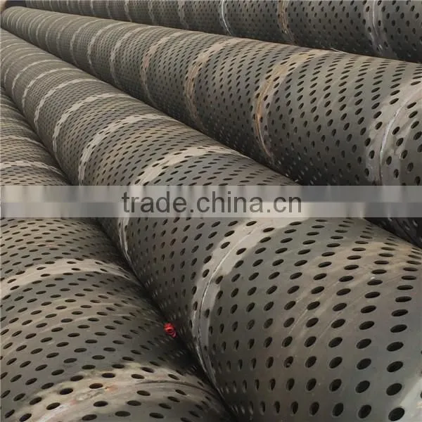 Manufacture Perforated Steel Pipe/base Pipe/perforated Pipe photo-2