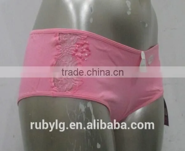 High Quality Cotton Low Rise Pink Bright Babydoll Lingerie photo-2