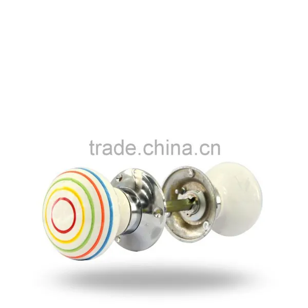 Ceramic Multi Color Lines Mortice photo-2
