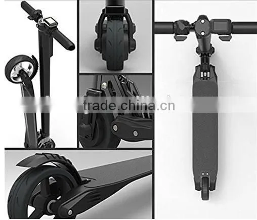Carbon Fiber Folding Electric Scooter With Li-ion Battery Only 6.5kgs photo-2