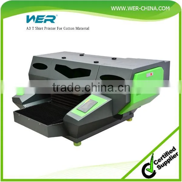Cheap t Shirt Printer 4 Colors 4 White Printing the Same Time