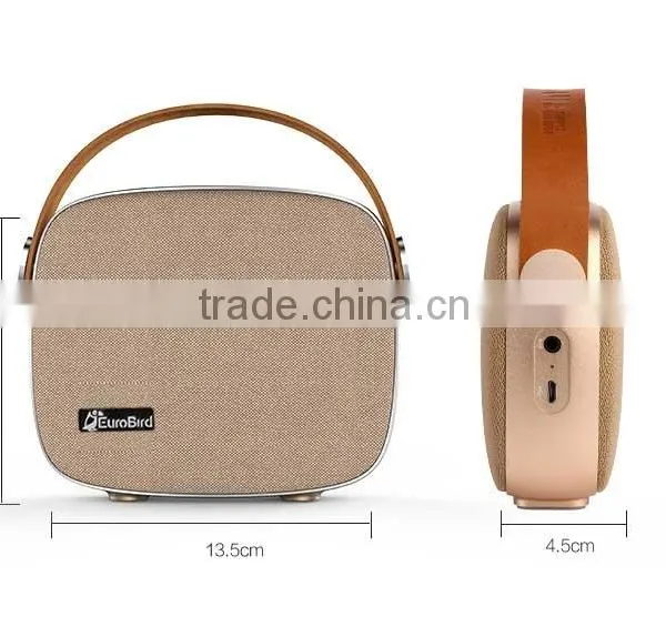 2016 Portable Stylish Waterproof Wireless High-end Fabric Mini Bluetooth Speaker With CE/FCC/ROHS Certificate photo-6