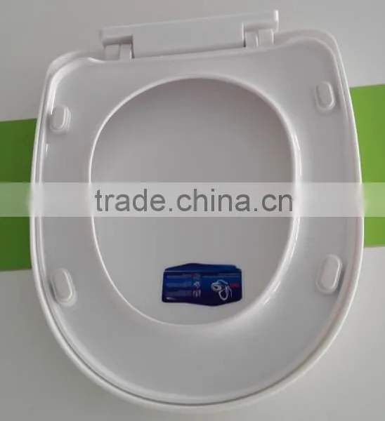 Uniqe Design Colorful White Short Toilet Seat Manufacturer photo-4