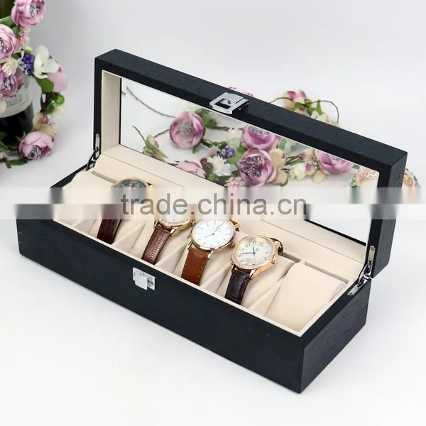 Custom Made Designer Packaging wood Watch Boxes wholesale