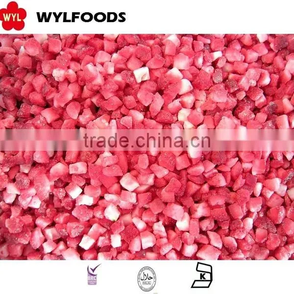 2015 China Good Quality Frozen Strawberry Dices photo-3