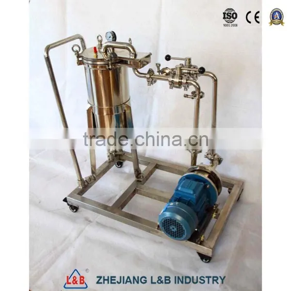 Stainless Steel High-Capacity Bag Strainer Filter photo-2