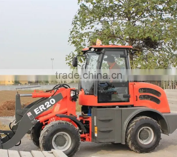 ER20 Wheel Loader With ROPS&FOPS Cabin/Quick Hitch for Sale photo-6