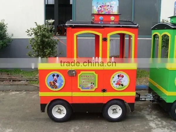 Kids Riding,amusement, Park, Outdoor Use Train,Mini Electric Train photo-4