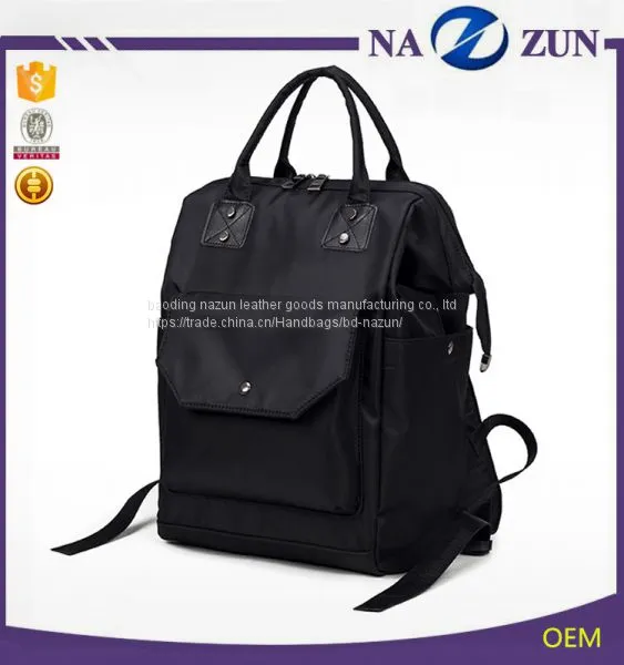 2017 Korean Style New Fashion Nylon Backpack Bags Waterproof Diaper Backpack Bags for Women photo-2