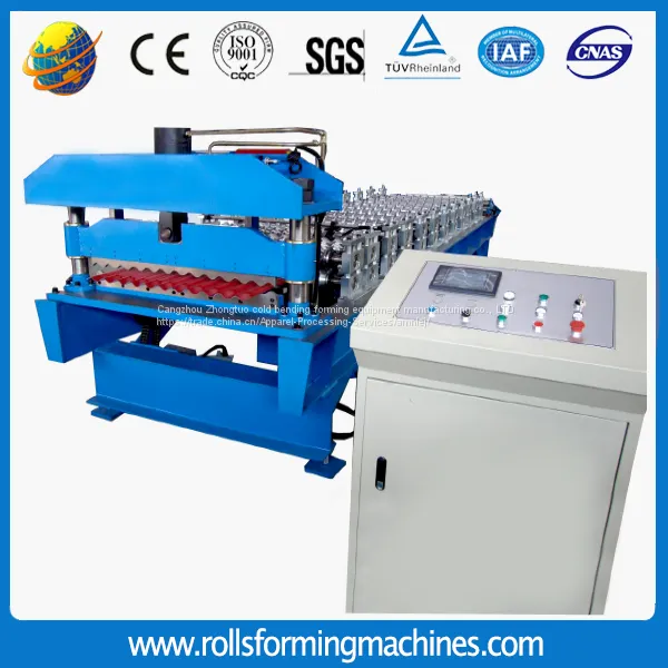 Metal Roof Panel Roll Forming Machine photo-5
