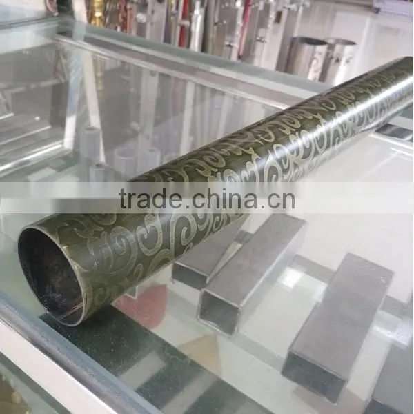 Custom Design Color Etching Pipe Stainless Steel for Decoration photo-3