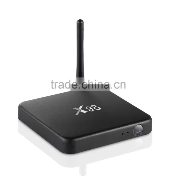 2016 New Arrival X98 Amlogic S905 Quad Core TV Box 1GB/8GB 2GB/16GB Preinstall Kodi 16.0 hd Sex Pron Video tv Box photo-4