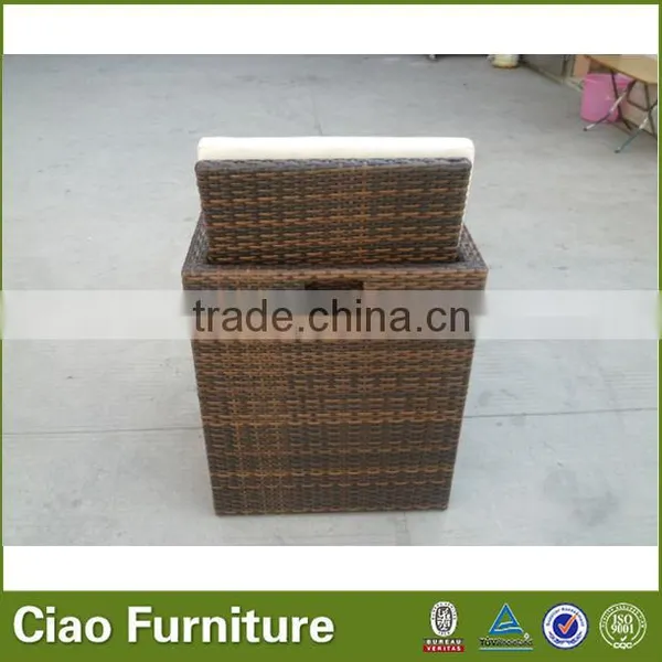 Outdoor Space Saving Rattan Dining Table Set for Wholesale photo-4