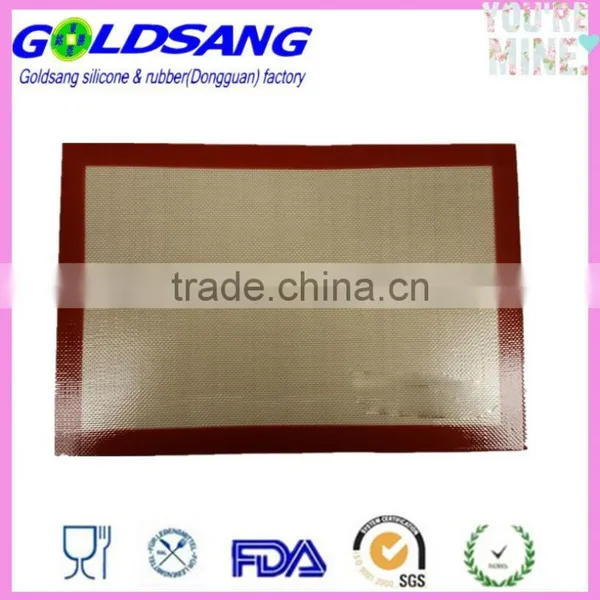 29X42cm Oven Safe Silicone Baking Mat Coated With Fiberglass photo-4