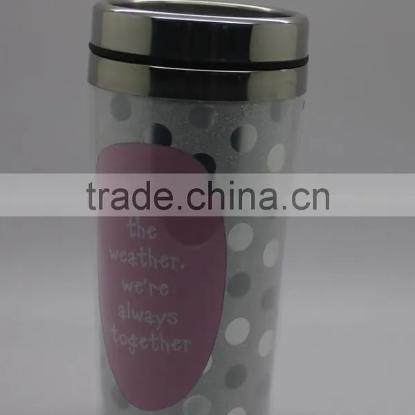 Hot Selling 16oz (450ml )stainless Steel Travel Mug DIY Insert Paper Mug photo-2
