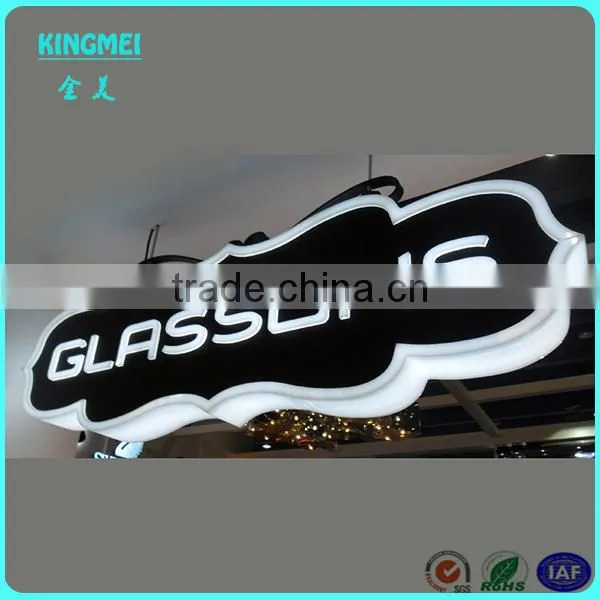 Single Sides Acrylic Light Box Crystal LED Light Box Hanging Signs Display photo-5