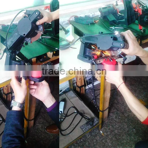 Silent Permanent Magnetic Motor 108mm 85W Electric Power Chainsaw Sharpener Saw Chain Grinder photo-3
