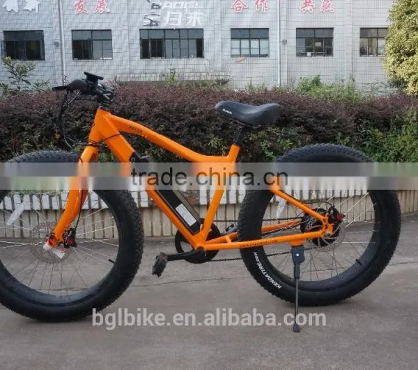 2016 Fashionable 26'' 48V 750W Electric Bike Fat Tire Mountain Ebike With CE photo-2
