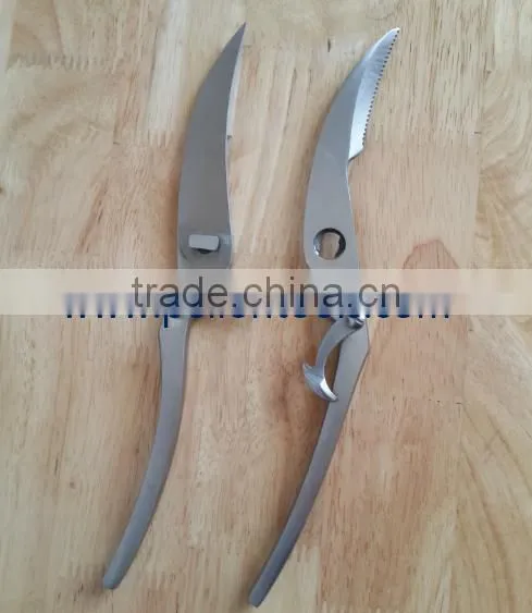 Kitchen Shear Stainless Steel Blade and Handle Kitchen Snipping Chicken Bone Fish and Meat Cutting Scissors photo-5