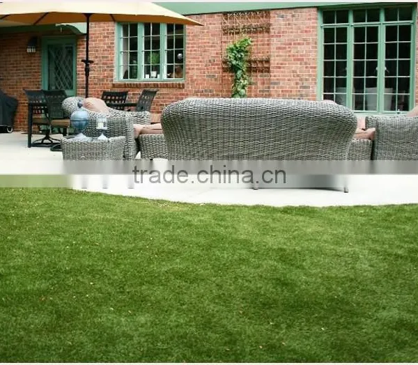 20-50mm Customized Eco-friendly Synthetic Fake Lawn for Balcony photo-4