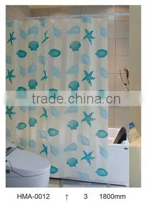 PVC Waterproof Plastic Shower Curtain Designs photo-3