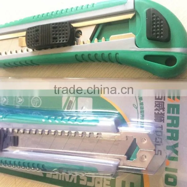 BERRYLION 3pcs Blades Utility Knife for Box and Wallpaper With Rubber Coat photo-5