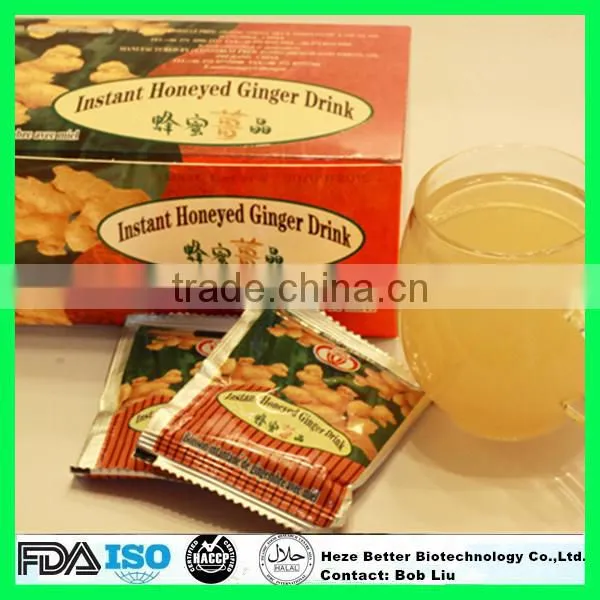 Hot Sale Instant Honeyed Ginger Drink, Instant Herbal Tea, Instant Organic Ginger Tea photo-3