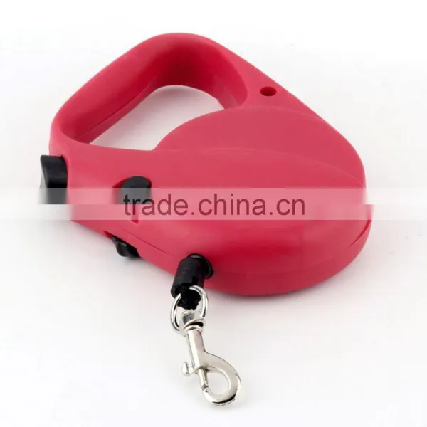 One-handed With Lock Retractable Pet Etendable Leash Lead for Dogs Cats Small Medium Large 3M Red Black Pink High Quality photo-6