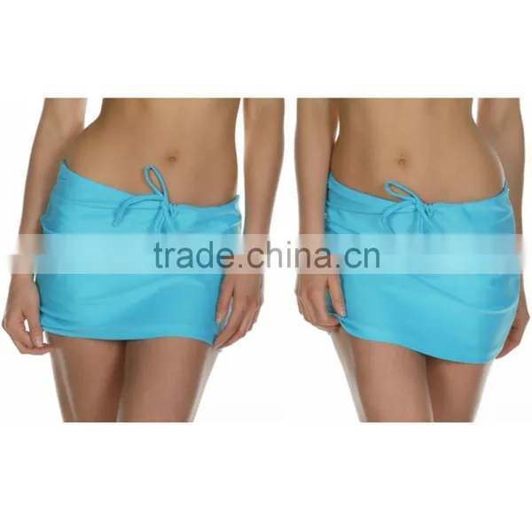 Womens Summer Beach Bikini Cover Wrap Up Leopard Swimwear Mini Sarong Skirt photo-2
