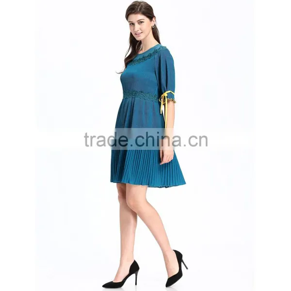 Lady Fashion With Picture Summer For Western Party Wear Cloth Woman Dress photo-5
