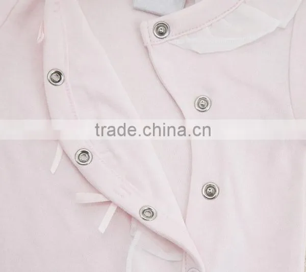 Hot Sale Baby Soft 100% Cotton Spring Autumn Winter Light Pink Newborn Baby Sleeping Bag photo-4