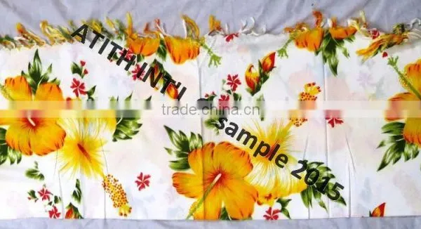 Cheap Custom Printed Beach Rayon Pareo photo-2