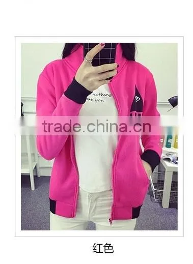 Wholesale Life Women Zipper Jacket Sweatshirt Without Hood photo-2