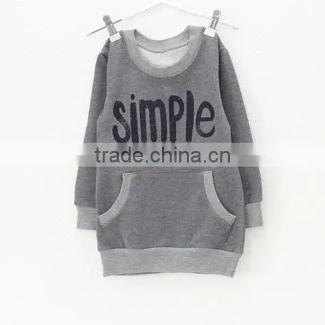 High Quality Metallic Hoodie Children Clothing Blank Hoodies for Baby Girl photo-4