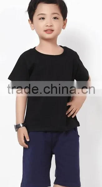 Fashion Custom Blank Kids Plain Round Neck Short Sleeve Multi-color t Shirts Wholesale China Supplier photo-3