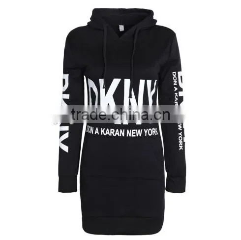 Women Dress Tops Hoodies Pullover With Hood photo-5