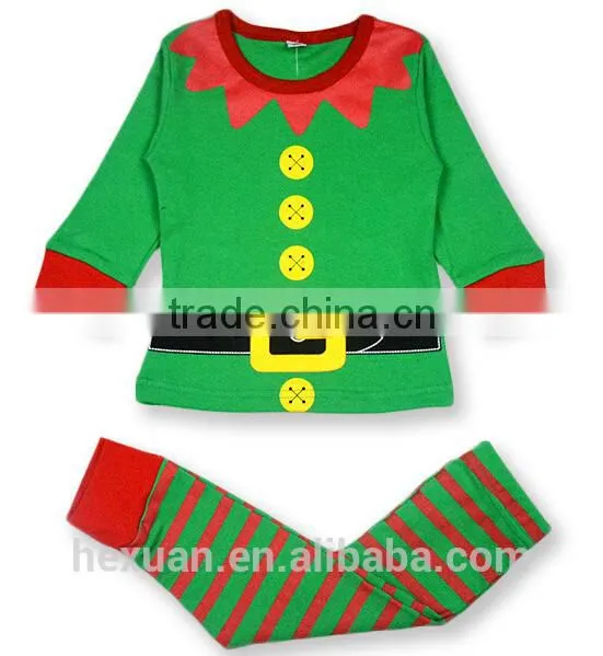 100% Cotton Chrismas Clothing Set,baby Kids Child Pyjamas Pijama / Kids Pajamas / Kids Sleepwear photo-4