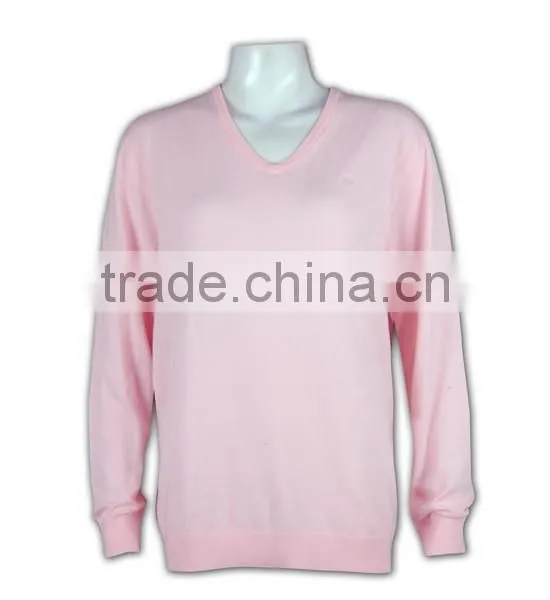 China Manufature 2015 Fitness Own Design Cardigan Pink Sweater photo-2