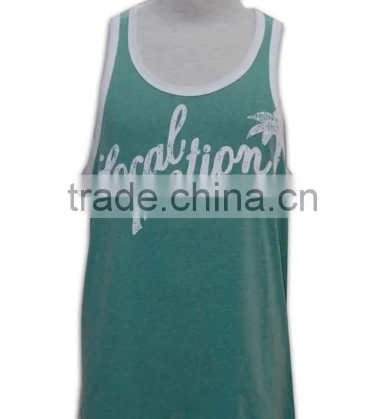 Chinese Manufatory High Quality New Design Unisex Tank Tops photo-2
