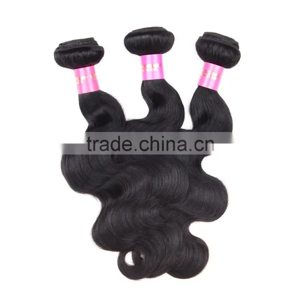 2016 Hot Sale Raw Indian Hair Body Wave 8a Grade Human Hair Weave photo-6