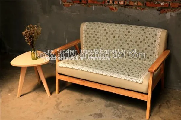 Cotton Yarn Made Colorful Crochet Sofa Covers