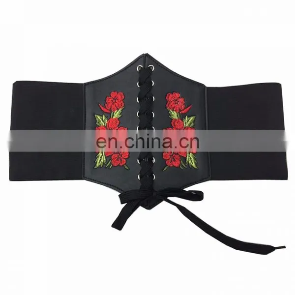Cut Out PU Trim Waist Cincher Belt Pu Waist Belt photo-3