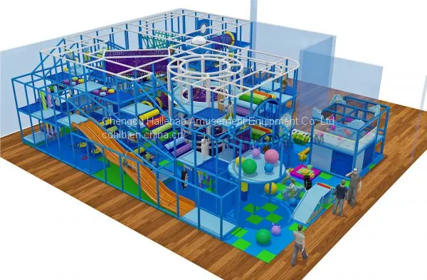HLB-I17009 Children Commercial Amusement Park China Playground Equipment photo-4