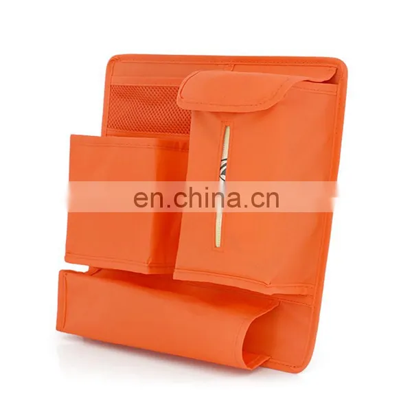 High Quality Applied Car Seat Organizer With Tissue Pocket photo-6