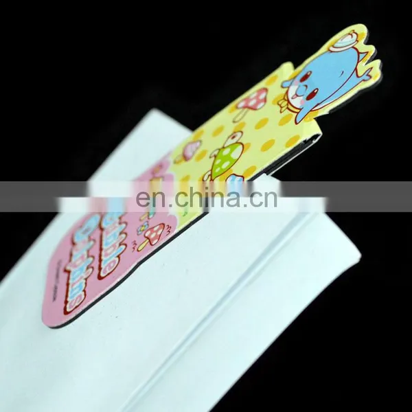 Factory Wholesale Custom Die Cut Magnetic Laminated Bookmarks photo-4