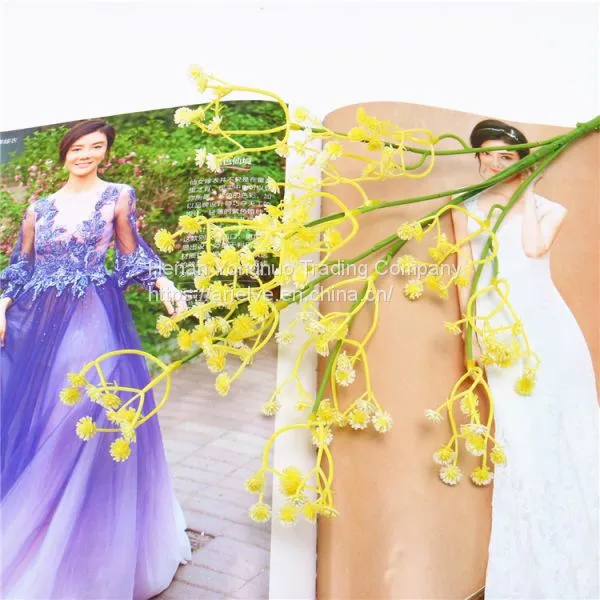 Factory Wholesale Bridal Bouquet Beautiful Artificial Single Stem Gypsophila Flower For Wedding Decoration photo-4