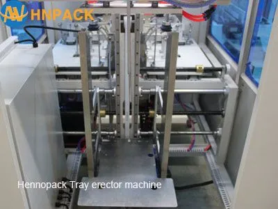 Hennopack Direct Sale High SpeedCorrugated Box Trays Erector Machine photo-5