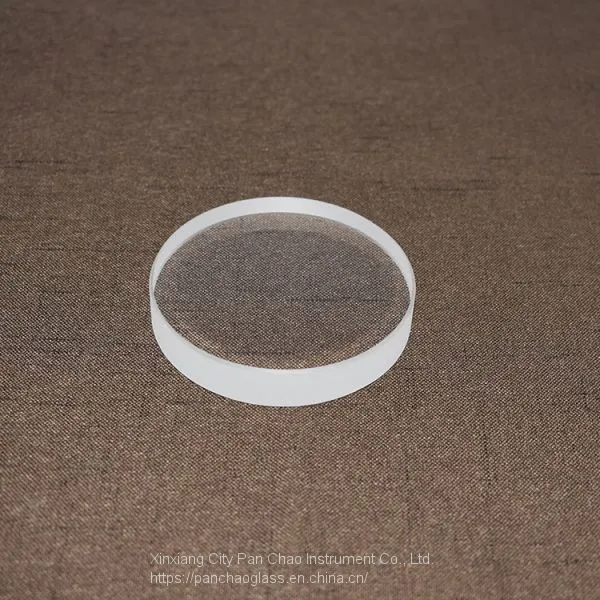 Polished Quartz Plate Transparent Clear Quartz Glass Plate Quartz Disc photo-2