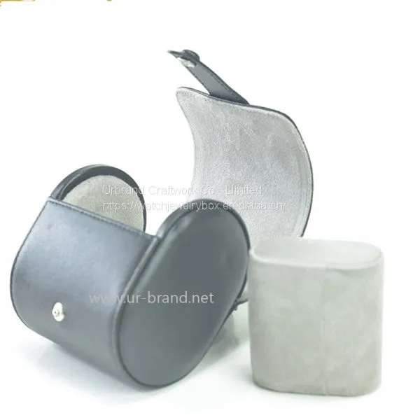 Custom Roll Watch Packaging Box Vintage Luxury Leather Watch Box photo-3